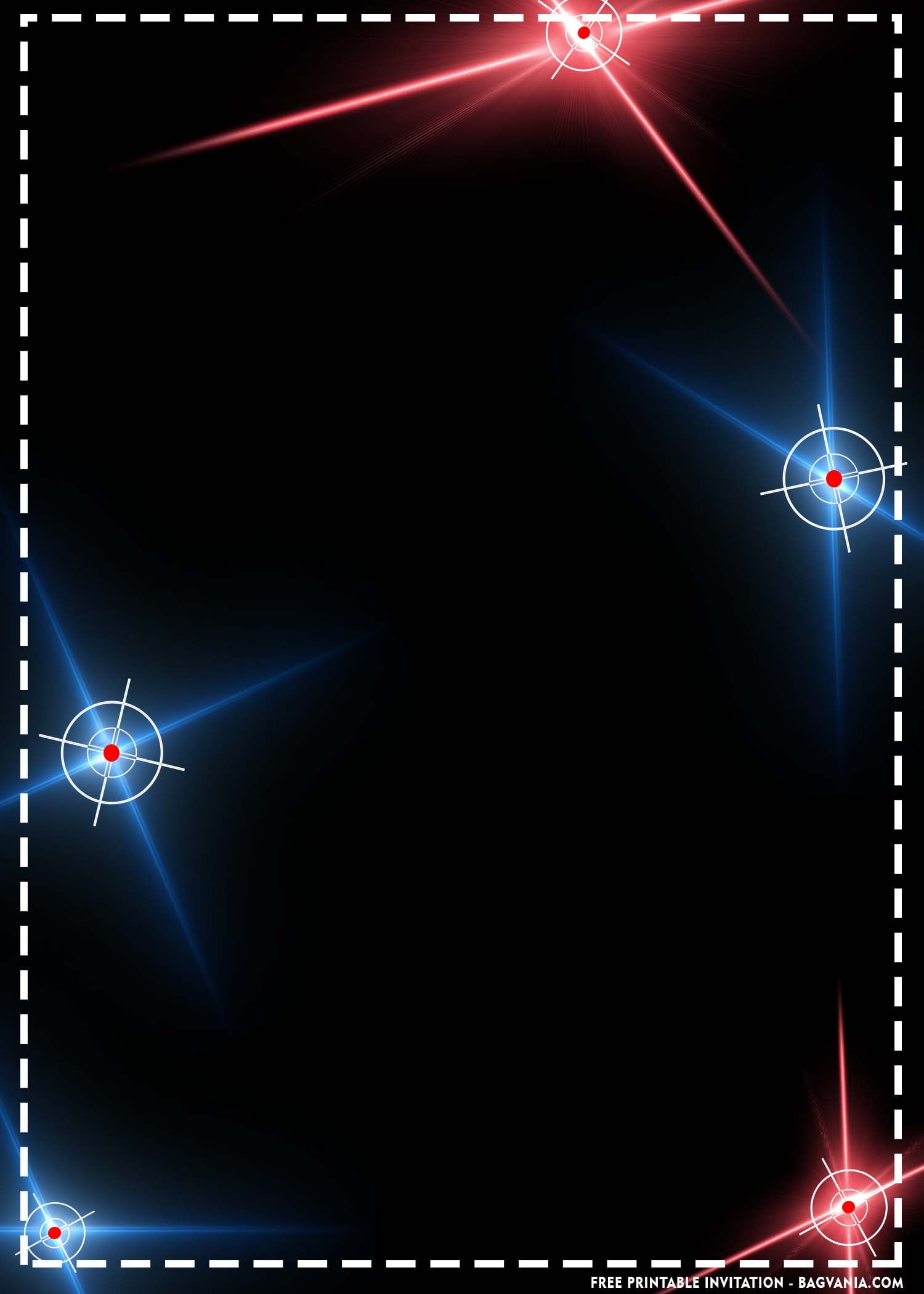 Free Laser Tag Spanish Online Invitation - Punchbowl.com