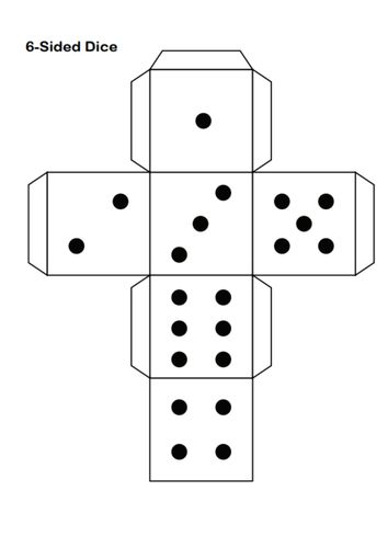 Dice template  