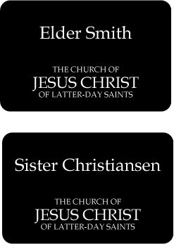 printable lds missionary name tags