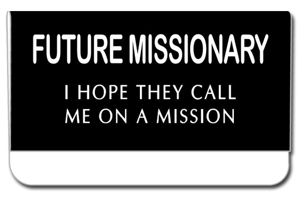 Custom Editable LDS Missionary Tags for Avery 6873 Stickers  