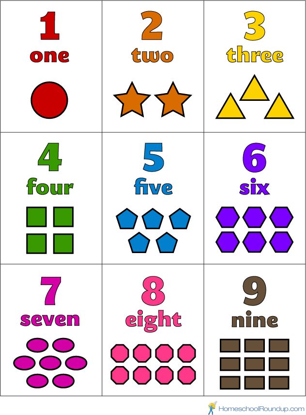 printable learning numbers for toddlers