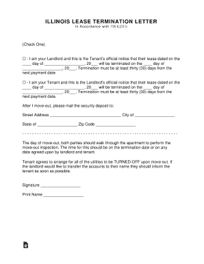 Illinois Lease Agreement: Complete with ease | airSlate SignNow