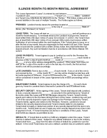 printable lease agreement illinois