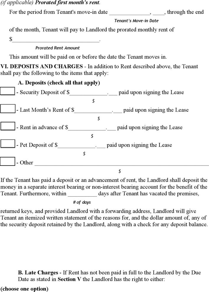 printable lease agreement mississippi