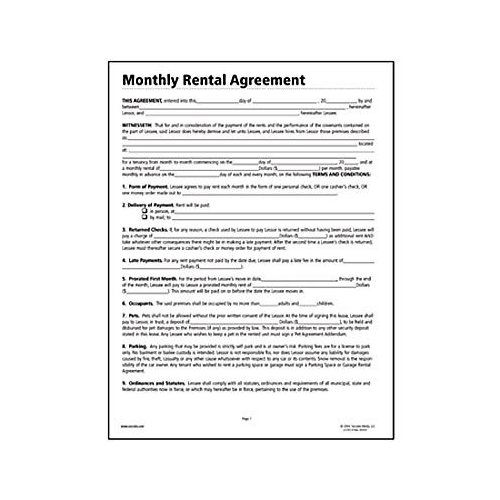 Sample Free Lease Agreement Forms Template » Forms 2024
