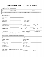 Free Minnesota Rental Lease Agreements (6 Types) | PDF - MS Word