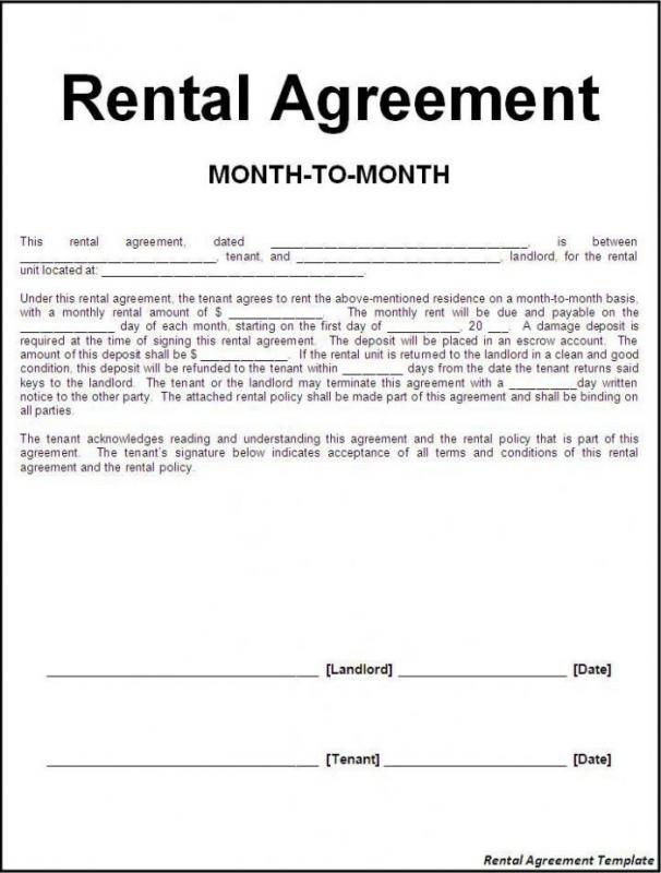 month-to-month-rental-agreement-template-business-worksheets-library for Free Printable Month To Month Rental Agreement Pdf Month To Month Rental Agreement | Template Business - Worksheets Library for Free Printable Month To Month Rental Agreement Pdf