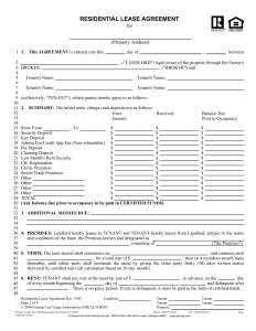printable lease agreement nevada