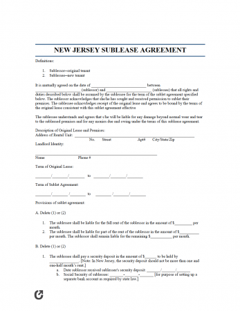 printable lease agreement nj