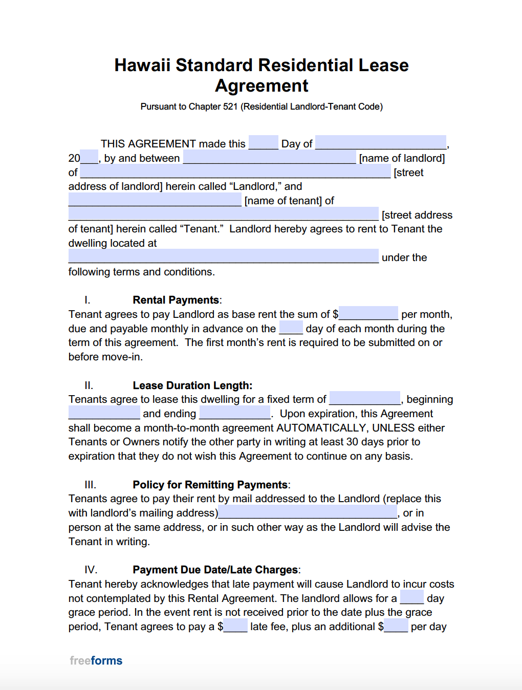 free-hawaii-rental-lease-agreement-templates-pdf-word-worksheets-library for Free Printable Lease Agreement Nj Free Hawaii Rental Lease Agreement Templates | PDF | WORD - Worksheets Library for Free Printable Lease Agreement Nj
