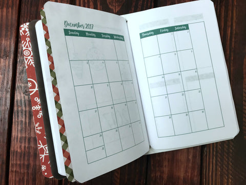 2017 Holiday Planner with FREE printable
