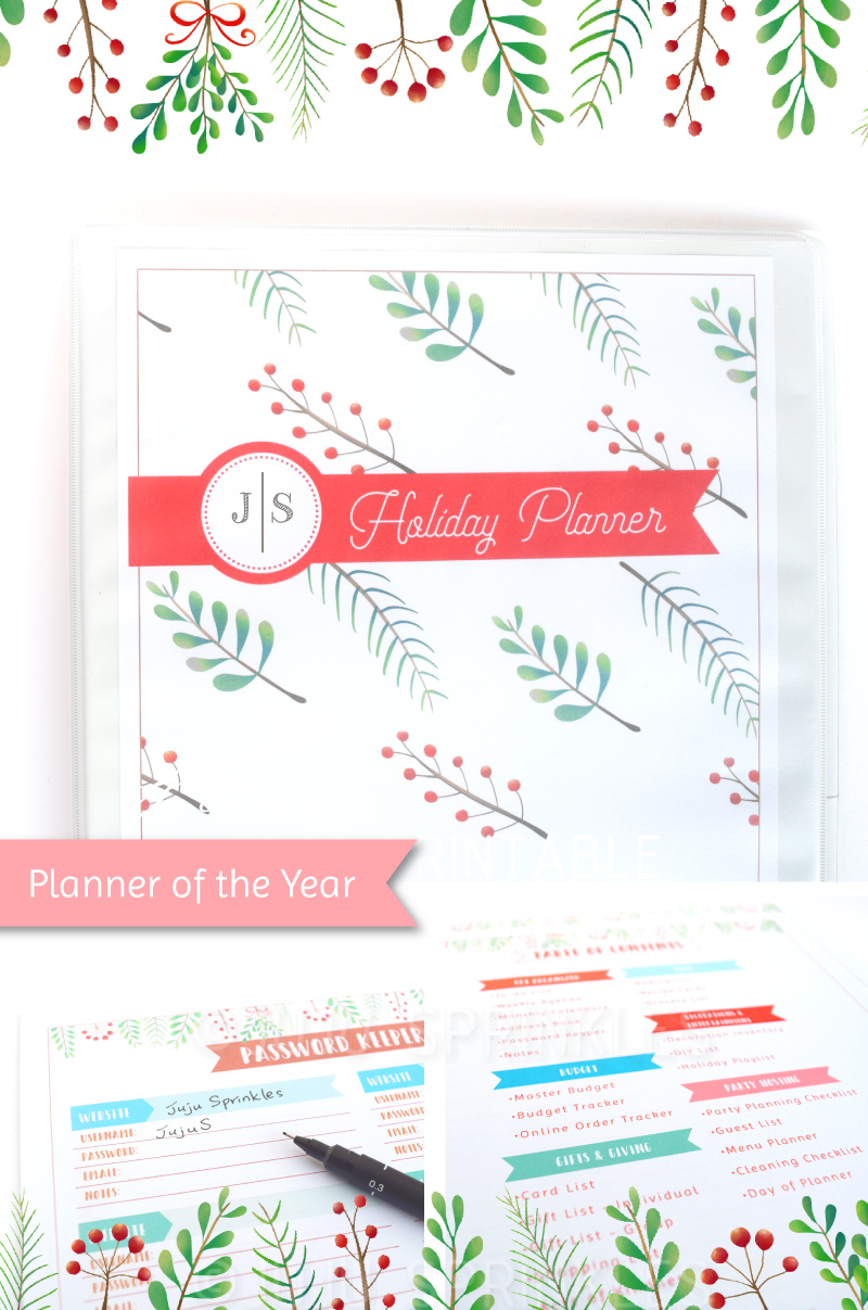 The Ultimate Holiday Planner Printable - Juju Sprinkles