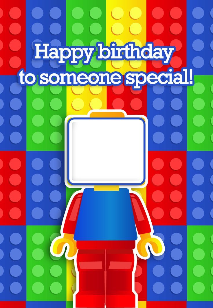 printable lego happy birthday cards