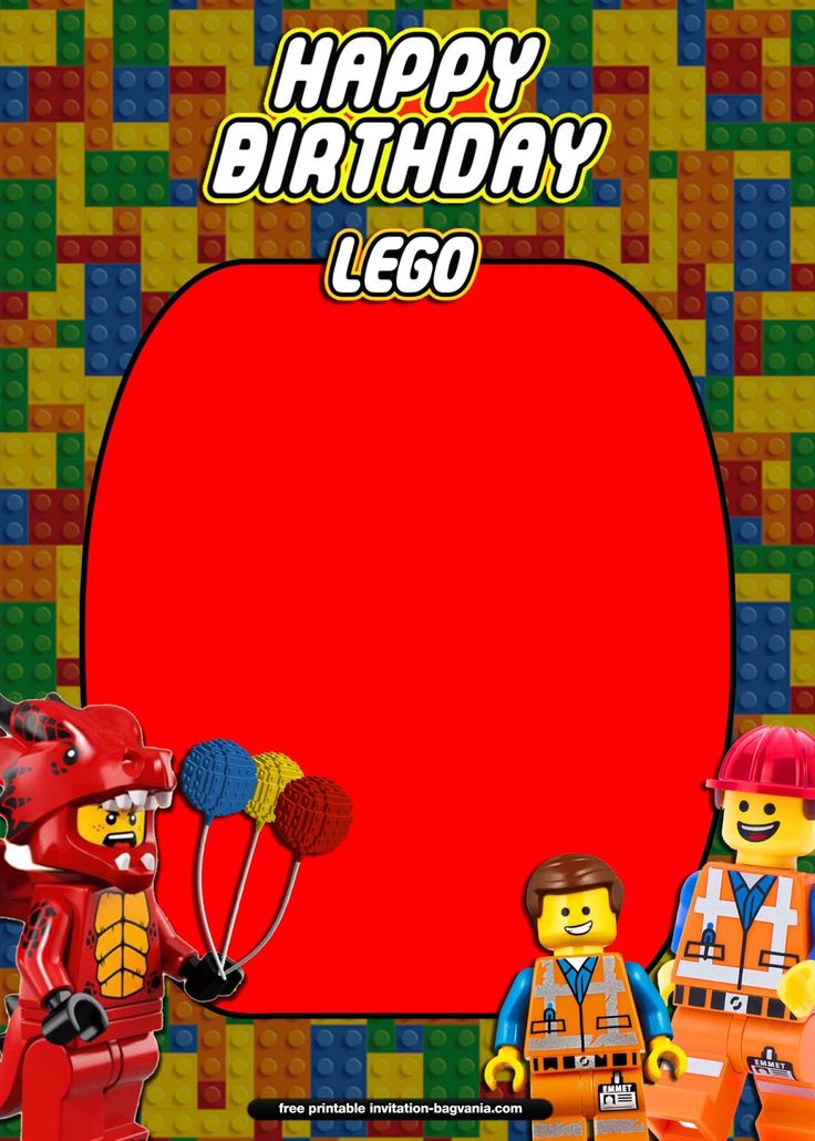 printable lego happy birthday cards