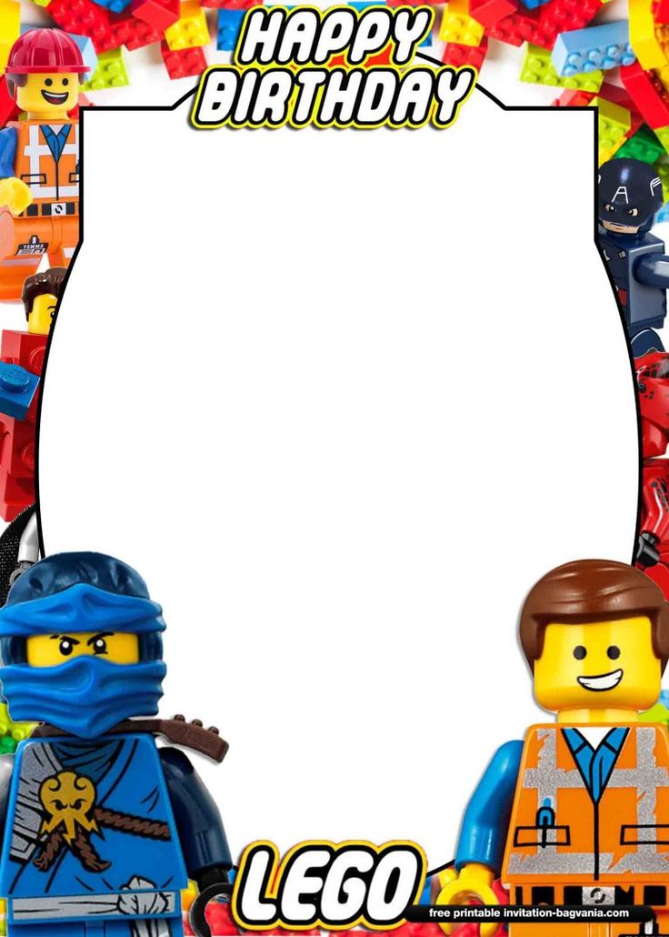 printable lego happy birthday cards