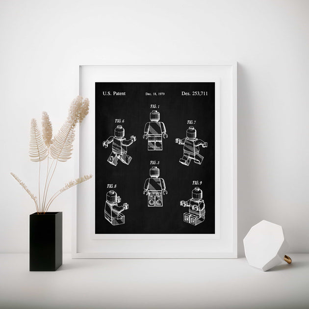printable lego wall art