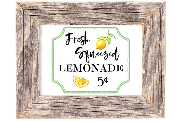 printable lemon pictures