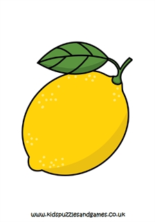printable lemon pictures
