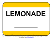 Editable Lemonade Stand Pretend Play Sign (teacher made)