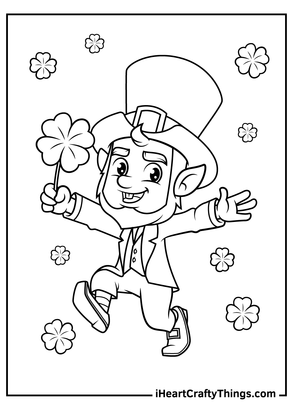 printable leprechaun pictures