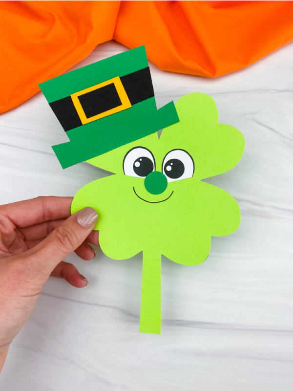 Shamrock Leprechaun Craft [Free Template]