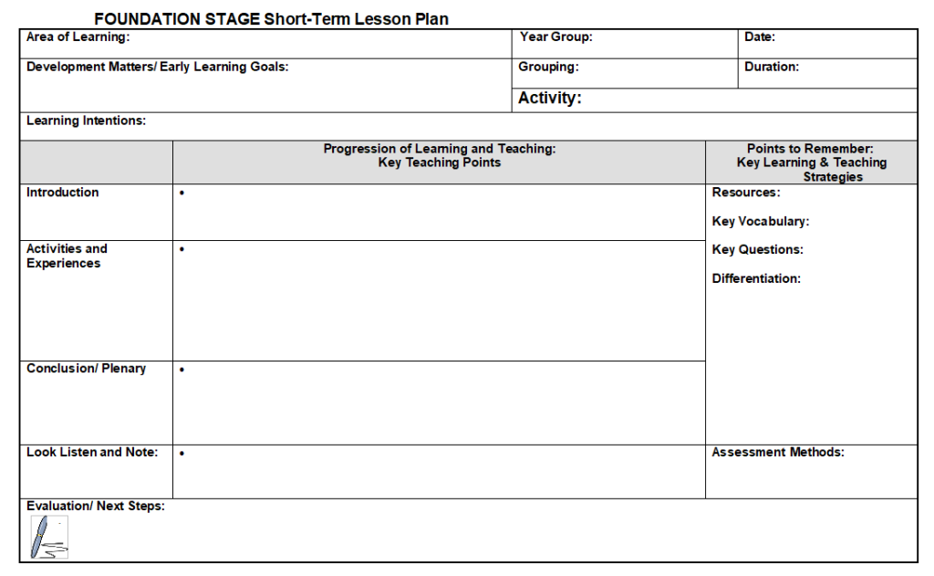 Lesson plan template downloads and advice for UK teachers - Teachwire