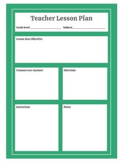 100+ Lesson Plan Templates in Google Docs (Free)