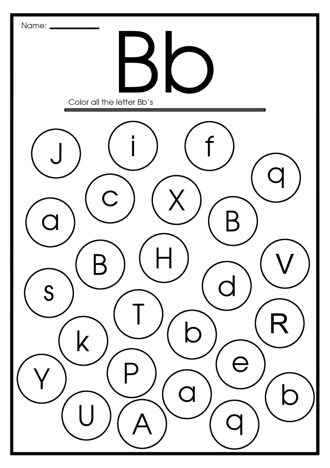 English for Kids Step by Step: Letter B Worksheets, Flash Cards ...