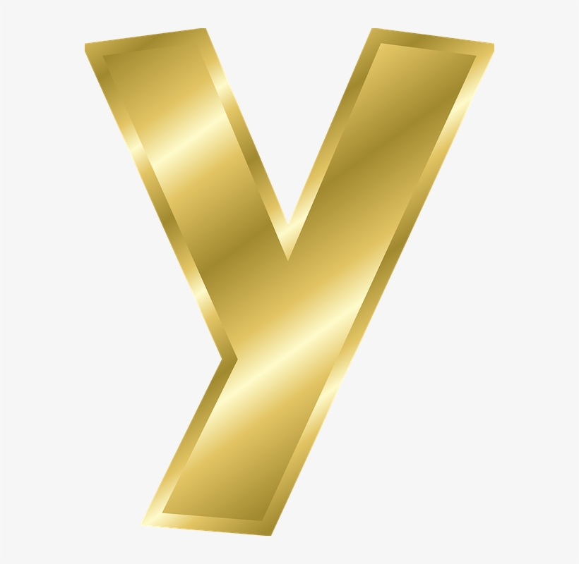 Alphabet Letters Y Printable Letter Y Alphabets - Letter Y Gold ...