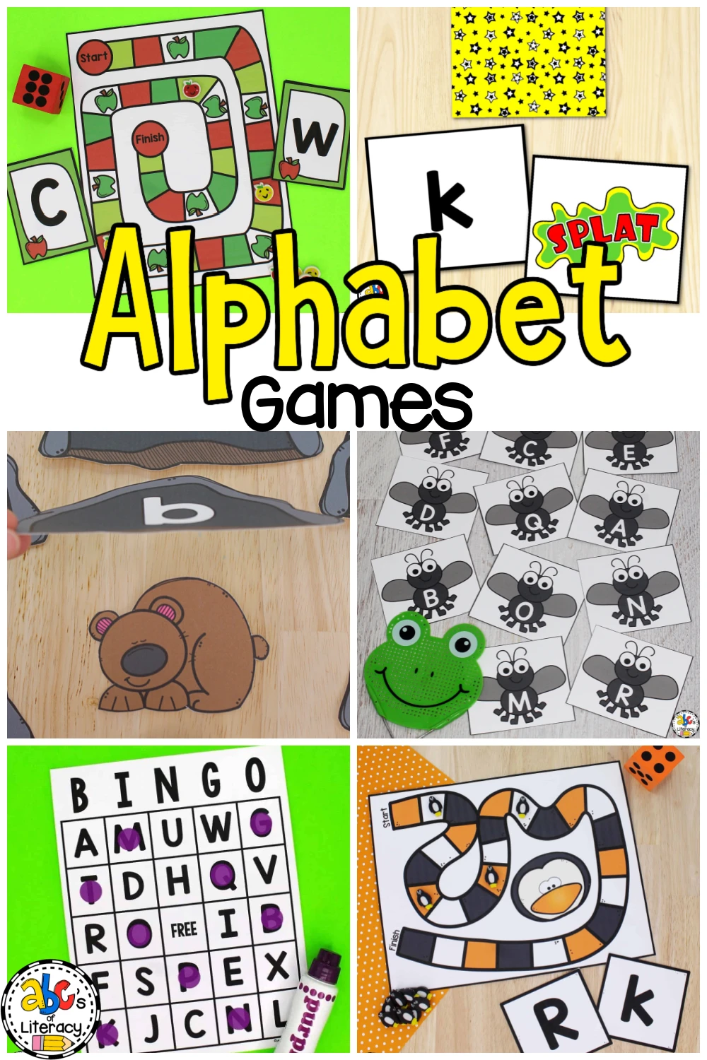 printable letter games
