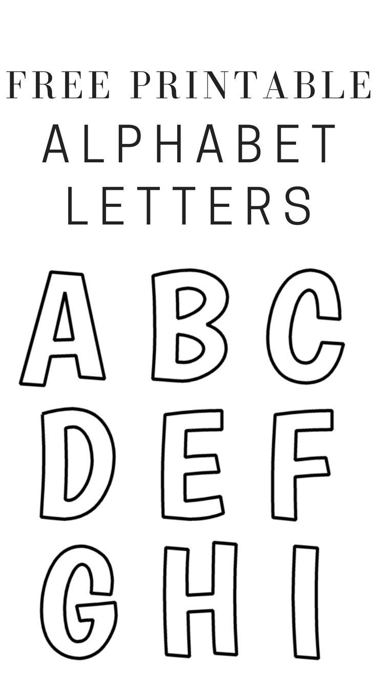 250 Letter &  Number Stencils (Free PDF Printables)