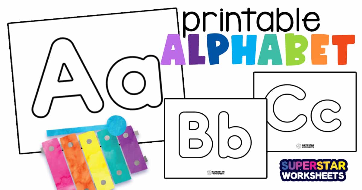printable letter stencils a4