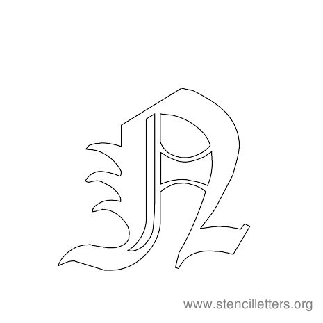 printable letter stencils for wood