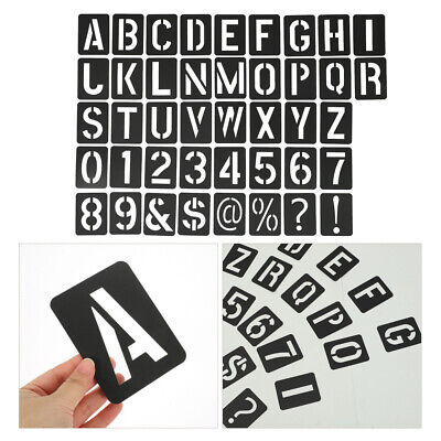 41pcs Letter Stencils stencils Letters Pattern Drawing Template ...