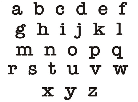 printable letter stencils uk