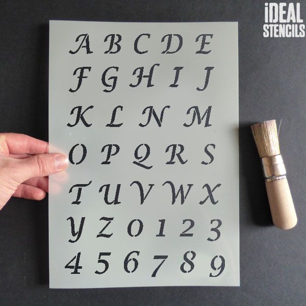 printable letter stencils uk