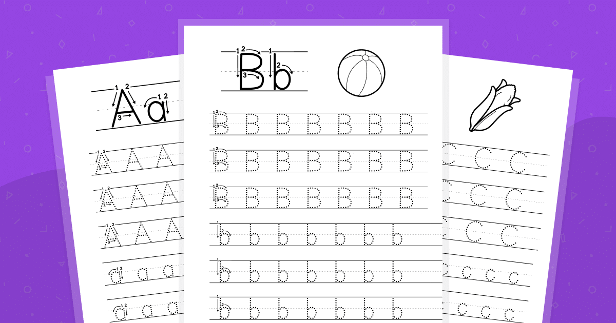 printable letter tracing worksheet
