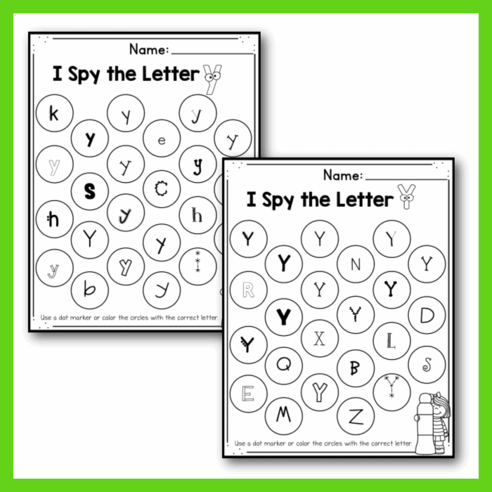 printable letter worksheet for kindergarten