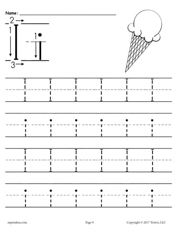 printable letter worksheets for 4 year olds