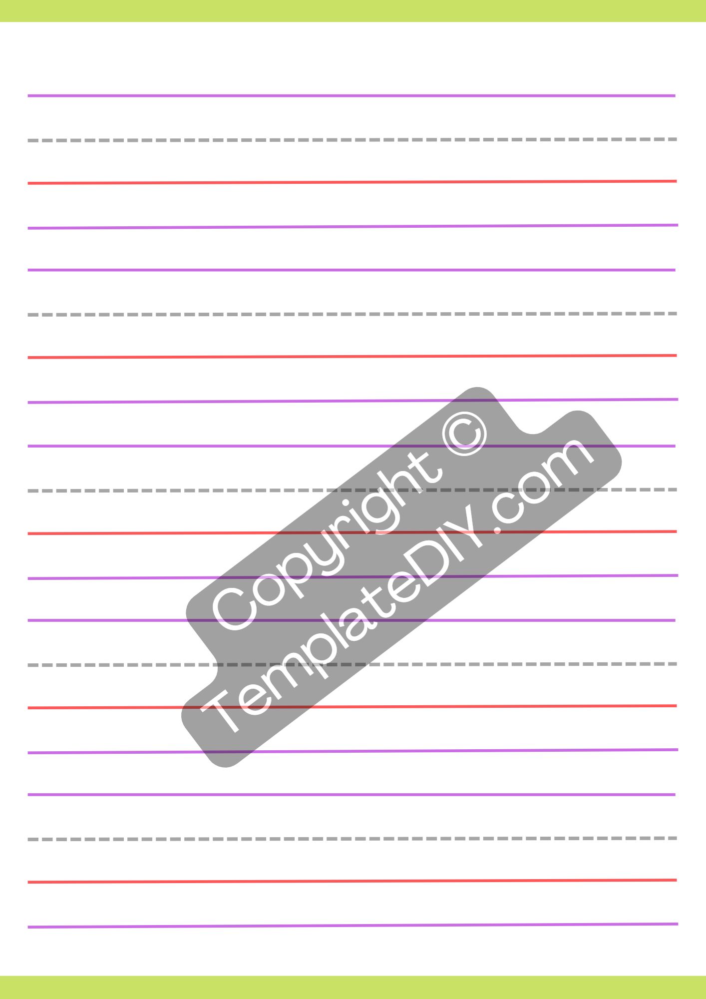 Free Printable Letter Writing Paper For First Grade Download Free 