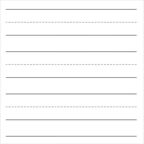 printable letter writing paper for kindergarten