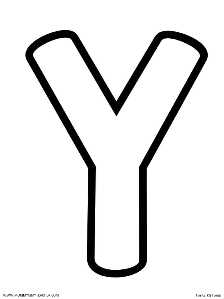 LETTER Y PRINTABLES — Mommy is My Teacher