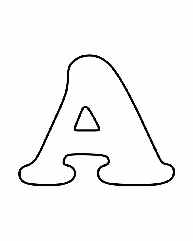Printable Letters: ABC Coloring Pages Make Learning the Alphabet Fun