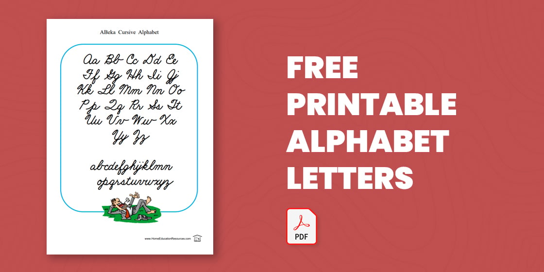 printable letters a4