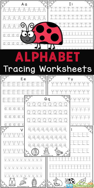 printable letters and numbers to trace