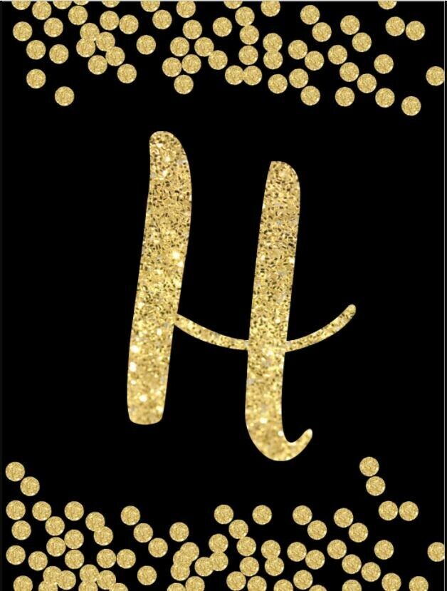 printable letters black