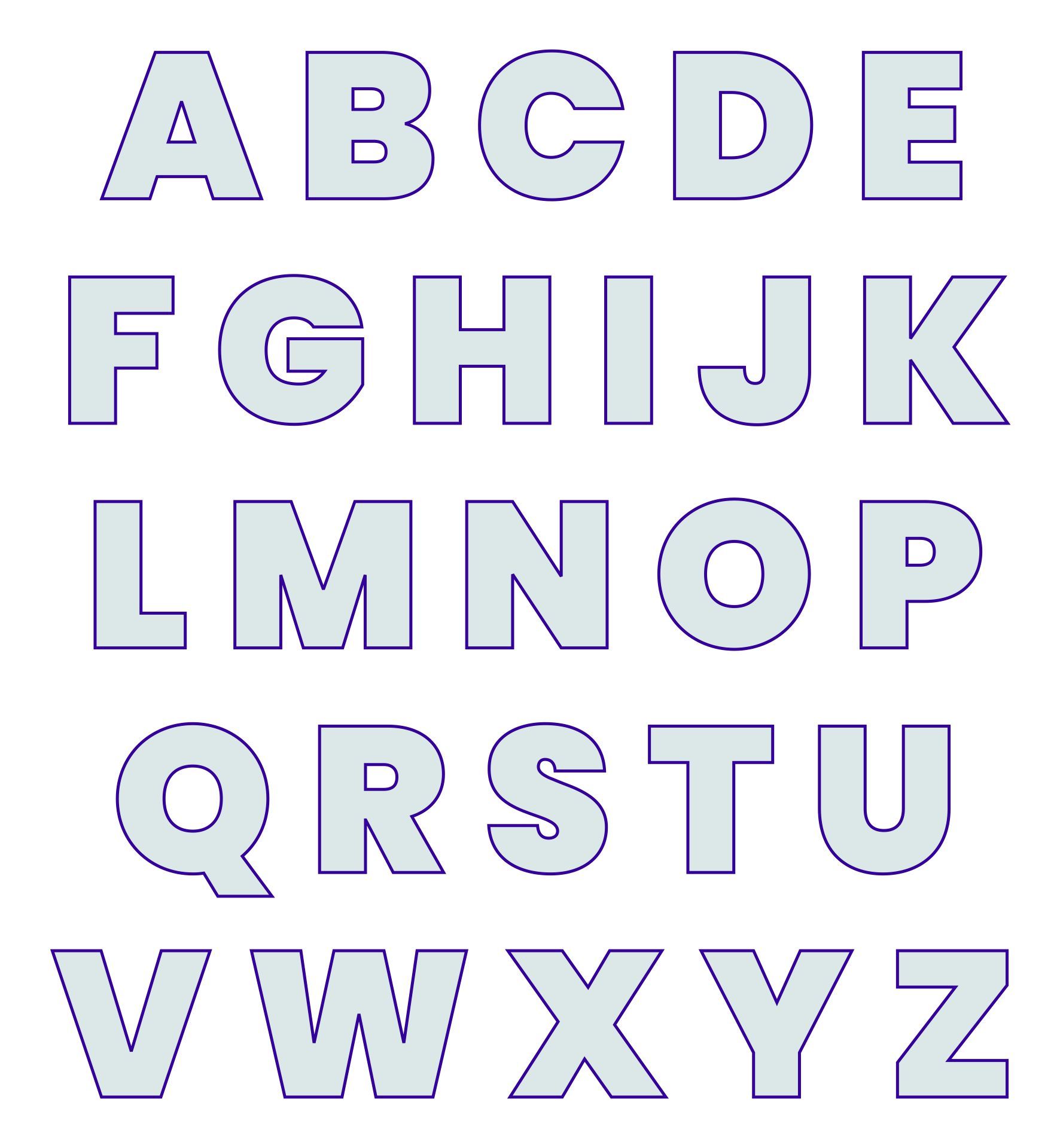 FREE! - Alphabet Print Out | Classroom Management | Twinkl USA - Worksheets Library free-alphabet-print-out-classroom-management-twinkl-usa-worksheets-library