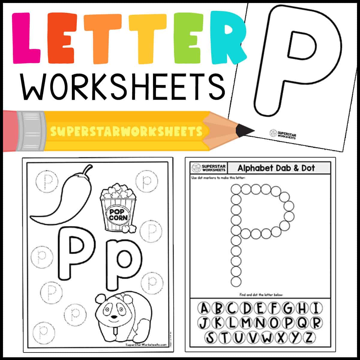 Alphabet Worksheets -Worksheets Library