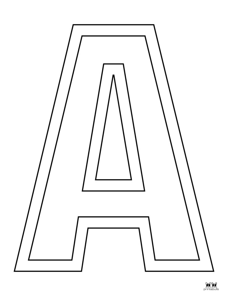 printable letters for 3 year olds