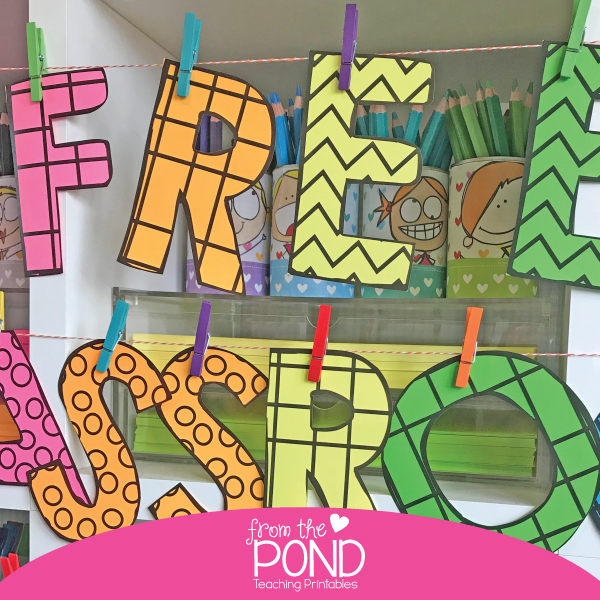 printable letters for bulletin boards